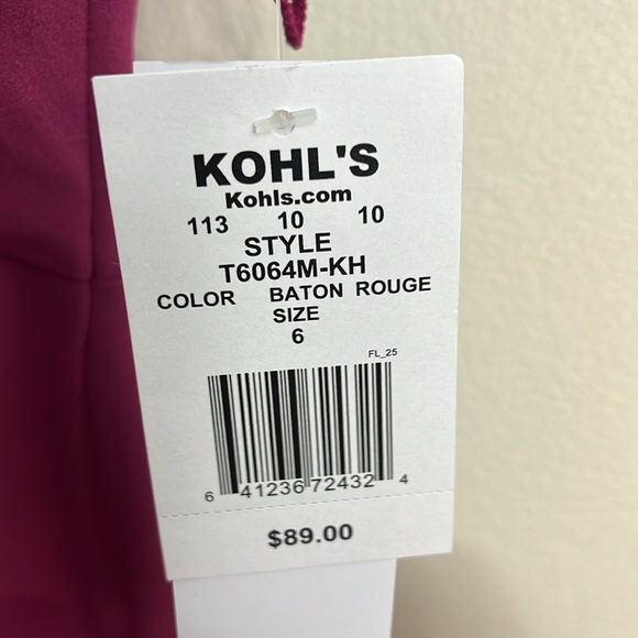 London Times,  Flounce Midi Twist,  Women's Dress, size 6 - Picture 3 of 8